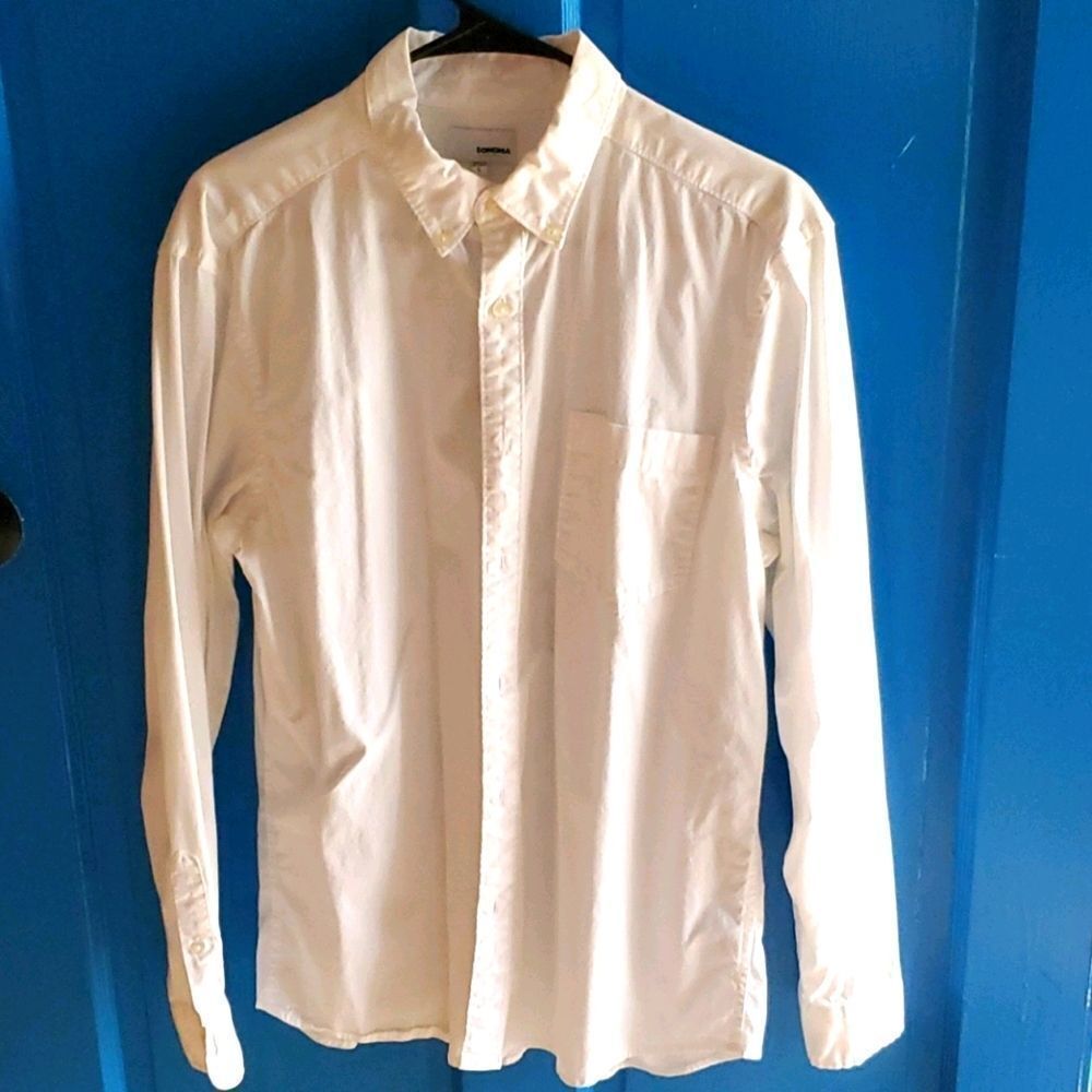 Pearl White button down shirt